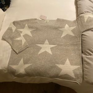 Oversized star sweater